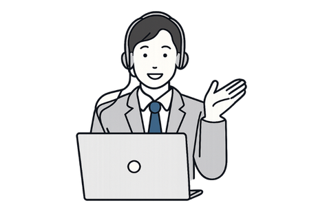 オンライン面談で相談する